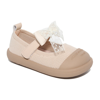 Туфли летние для девочки Капитошка C20856 бежевые 1